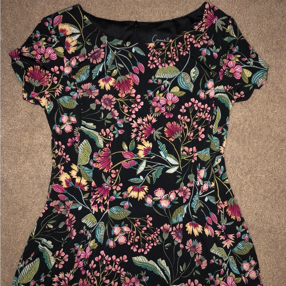 Connected Apparel Floral Dress - Picture 2 of 11